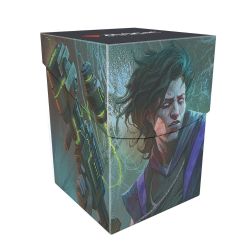 MAGIC THE GATHERING -  BOÎTE DE PLASTIQUE POUR DECK - FRIMAS, OPPORTUNISTE CYNIQUE (100) -  MORNEBRUNE : LA MAISON DE L'HORREUR