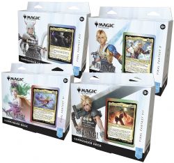 MAGIC THE GATHERING -  BUNDLE DE 4 DECKS COMMANDER COLLECTOR (ANGLAIS) -  FINAL FANTASY