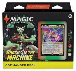 MAGIC THE GATHERING -  CALL FOR BACKUP - COMMANDER DECK (ANGLAIS) -  MARCH OF THE MACHINE