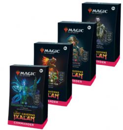 MAGIC THE GATHERING -  COMMANDER DECK - BUNDLE (ANGLAIS) -  THE LOST CAVERNS OF IXALAN