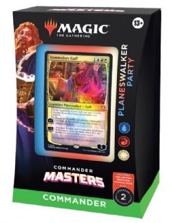 MAGIC THE GATHERING -  COMMANDER DECK - PLANESWALKER PARTY (ANGLAIS) -  COMMANDER MASTERS