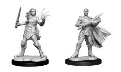MAGIC THE GATHERING DEEP CUTS: FIGURINES NON PEINTES -  ROWAN AND WILL KENRITH -  FIGURINE JDR