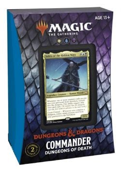 MAGIC THE GATHERING -  DUNGEONS OF DEATH - COMMANDER DECK (ANGLAIS) -  ADVENTURES IN THE FORGOTTEN REALMS