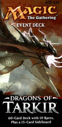 MAGIC THE GATHERING -  EVENT DECK - LANDSLIDE CHARGE (ANGLAIS) -  DRAGONS OF TARKIR