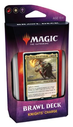 MAGIC THE GATHERING -  KNIGHT'S CHARGE - BRAWL DECK (ANGLAIS) -  THRONE OF ELDRAINE