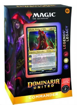 MAGIC THE GATHERING -  LEGEND'S LEGACY- COMMANDER DECK (ANGLAIS) -  DOMINARIA UNITED
