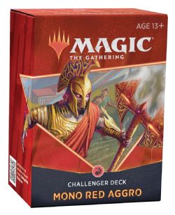 MAGIC THE GATHERING -  MONO RED AGGRO (ANGLAIS) -  CHALLENGER DECKS 2021