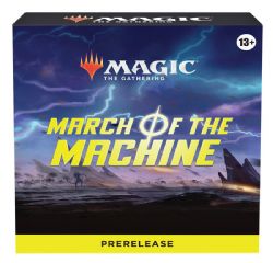 MAGIC THE GATHERING -  PACK DE PRERELEASE (ANGLAIS) -  MARCH OF THE MACHINE