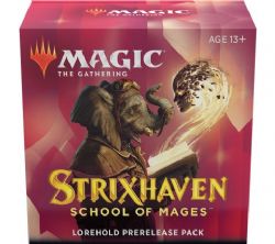 MAGIC THE GATHERING -  PACK DE PRERELEASE - LOREHOLD (ANGLAIS) -  STRIXHAVEN SCHOOL OF MAGES