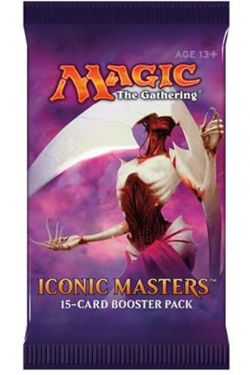 MAGIC THE GATHERING -  PAQUET BOOSTER (ANGLAIS) (P15/B24/C6) -  ICONIC MASTERS