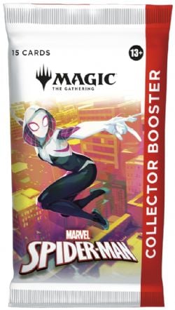 MAGIC THE GATHERING -  PAQUET BOOSTER COLLECTOR (ANGLAIS) (P14/B30/C6) -  MARVEL - SPIDER-MAN