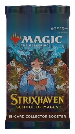 MAGIC THE GATHERING -  PAQUET BOOSTER COLLECTOR (ANGLAIS) (P15/B12) -  STRIXHAVEN SCHOOL OF MAGES