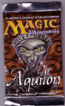 MAGIC THE GATHERING -  PAQUET BOOSTER (FRANÇAIS)(P15/B36) -  AQUILON