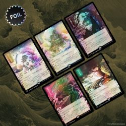 MAGIC THE GATHERING -  PICTURES OF THE FLOATING WORLD FOIL EDITION -  SECRET LAIR