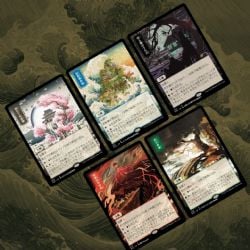 MAGIC THE GATHERING -  PICTURES OF THE FLOATING WORLD -  SECRET LAIR