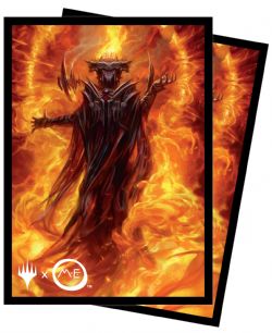 MAGIC THE GATHERING -  POCHETTES TAILLE STANDARD - SAURON V2 (100) -  THE LORD OF THE RINGS: TALES OF MIDDLE-EARTH