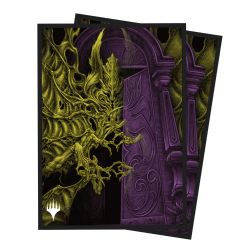 MAGIC THE GATHERING -  POCHETTES TAILLE STANDARD - VALGAVOTH, DÉVOREUR DE TERREUR (100) -  MORNEBRUNE : LA MAISON DE L'HORREUR