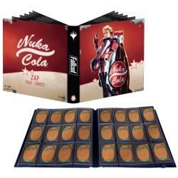 MAGIC THE GATHERING -  PRO-BINDER 12 POCHETTES - NUKA-COLA (20 PAGES) -  UNIVERS INFINIS : FALLOUT