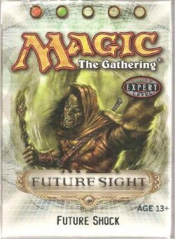 MAGIC THE GATHERING -  ROUGE/VERT - FUTURE SHOCK - THEME DECK (ANGLAIS) -  FUTURE SIGHT