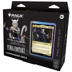 MAGIC THE GATHERING -  SCIONS & SPELLCRAFT - DECK COMMANDER (ANGLAIS) -  FINAL FANTASY