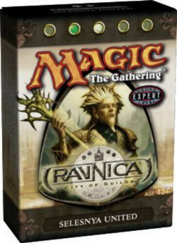 MAGIC THE GATHERING -  SELESNYA UNITED - THEME DECK (ANGLAIS) -  RAVNICA CITY OF GUILDS