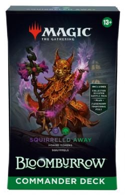 MAGIC THE GATHERING -  SQUIRRELED AWAY - DECK COMMANDER (ANGLAIS) -  BLOOMBURROW
