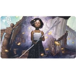 MAGIC THE GATHERING -  SURFACE DE JEU - AMINATOU, PERCE-VOILE(61 X 33 CM) -  MORNEBRUNE : LA MAISON DE L'HORREUR