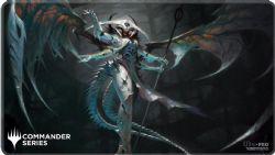 MAGIC THE GATHERING -  SURFACE DE JEU COUSU AVEC BORDURE SURJETÉE - ATRAXA - (61 X 33 CM) -  SERIES COMMANDANT