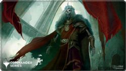 MAGIC THE GATHERING -  SURFACE DE JEU COUSU AVEC BORDURE SURJETÉE - NEKUSAR - (61 X 33 CM) -  SERIES COMMANDANT