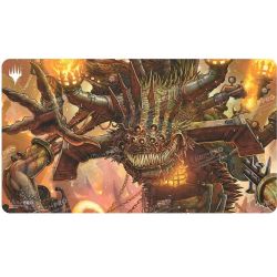 MAGIC THE GATHERING -  SURFACE DE JEU - SUZERAIN DE BOUILLECALE (61 X 33 CM) -  MORNEBRUNE : LA MAISON DE L'HORREUR