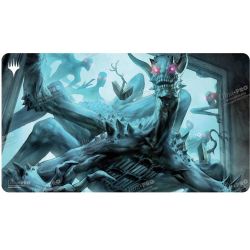 MAGIC THE GATHERING -  SURFACE DE JEU - SUZERAIN DE FOSSECRUE (61 X 33 CM) -  MORNEBRUNE : LA MAISON DE L'HORREUR