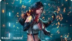 MAGIC THE GATHERING -  SURFACE DE JEU - TIFA (61 X 33 CM) -  FINAL FANTASY