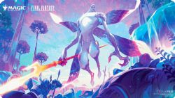 MAGIC THE GATHERING -  SURFACE DE JEU - VERTU ABSOLUE (61 X 33 CM) -  FINAL FANTASY