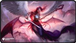MAGIC THE GATHERING -  SURFACE DE JEU À BORDS COUSUS - KAALIA (61 X 33 CM) -  COMMANDER SERIES - TRIADE DE COULEURS