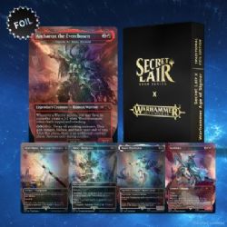 MAGIC THE GATHERING -  TRADITIONAL-FOIL WARHAMMER AGE OF SIGMAR -  SECRET LAIR