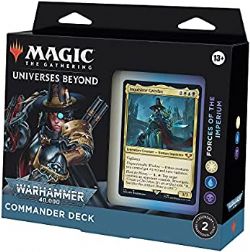 MAGIC THE GATHERING -  UNIVERSE BEYOND - FORCES OF THE IMPERIUM(ANGLAIS) -  WARHAMMER 40,000