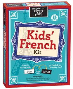 MAGNETIC POETRY -  KIDS' FRENCH KIT (ANGLAIS)