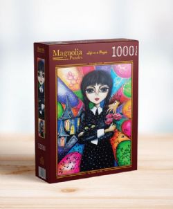 MAGNOLIA PUZZLES -  FILLE BIZARRE (1000 PIÈCES)