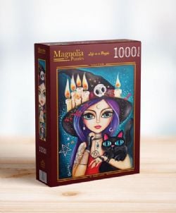 MAGNOLIA PUZZLES -  GENTILLE SORCIÈRE (1000 PIÈCES)