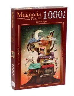 MAGNOLIA PUZZLES -  MAISON SUR UN ARBRE (1000 PIÈCES)
