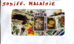 MALAISIE -  50 DIFFÉRENTS TIMBRES - MALAISIE
