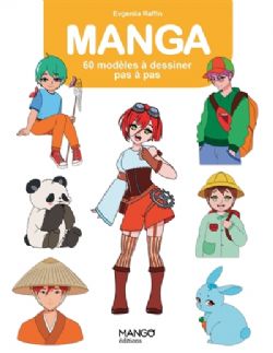 MANGA -  60 MODÈLES À DESSINER PAS À PAS (V.F.)