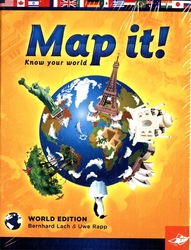 MAP IT! -  WORLD EDITION (ANGLAIS)