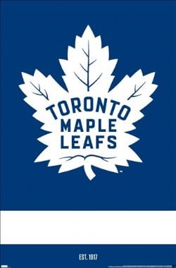 MAPLE LEAFS DE TORONTO -  AFFICHE EST. 1917 (56 CM X 86.5 CM)