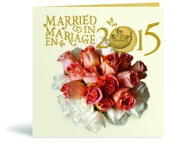 MARIAGES -  ENSEMBLE CADEAU POUR MARIAGE 2015 -  PIÈCES DU CANADA 2015 12