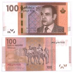 MAROC -  100 DIRHAMS 2012 (UNC)