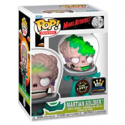 MARS ATTAQUE -  FIGURINE POP! EN VINYLE DE SOLDAT MARTIEN - SPECIALITY SERIES EXCLUSIVE (10 CM) - CHASE 1877