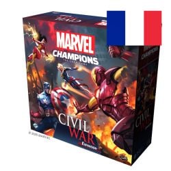 MARVEL CHAMPIONS : LE JEU DE CARTES -  CIVIL WAR - EXTENSION (FRANÇAIS)