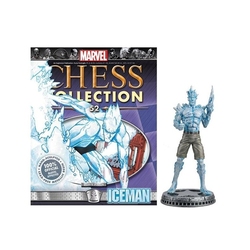 MARVEL CHESS COLLECTION -  ICEMAN (MAGAZINE ET FIGURINE) 52