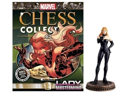 MARVEL CHESS COLLECTION -  LADY MASTERMIND (MAGAZINE ET FIGURINE) 63